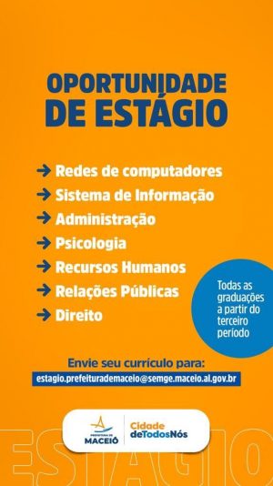 Secretaria de Gestão abre vagas para estágio