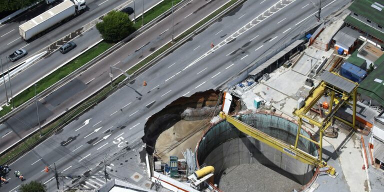 Concessionária nega que tatuzão do metrô tenha atingido rede de esgoto