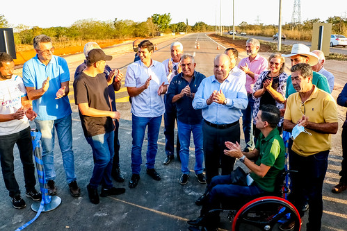Inauguração da duplicação da rodovia de ligação entre São Sebastião e Jardim ABC e lançamento da obra de construção da Ponte da DF-140.