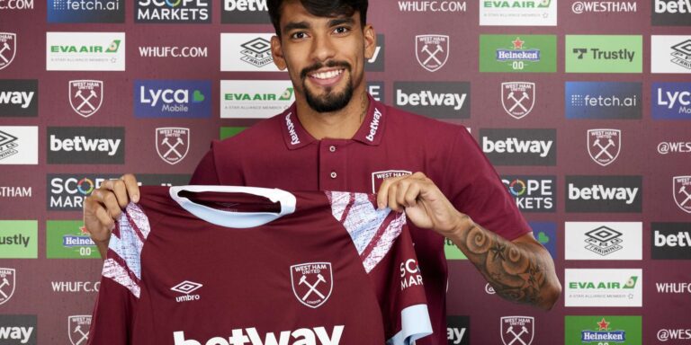 West Ham anuncia contratação do brasileiro Lucas Paquetá