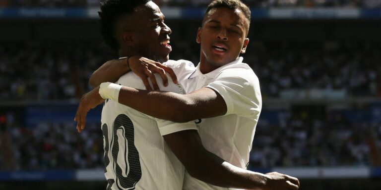 Rodrygo e Vinícius Jr. garantem vitória do Real Madrid sobre o Betis