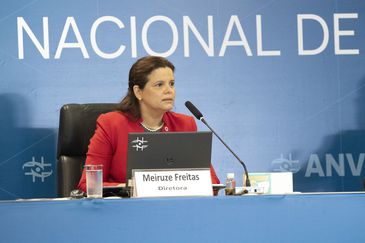 Diretora Meiruze Sousa Freitas
Reunião extraordinária da Diretoria Colegiada da Anvisa de 17/1/2021