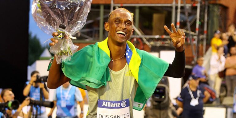 Imbatível, Alison dos Santos vence etapa da Diamond League na Bélgica