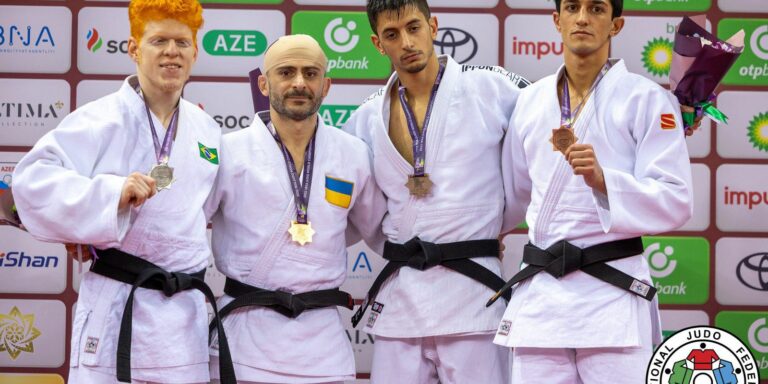Brasil inicia Mundial de Judô Paralímpico com duas medalhas