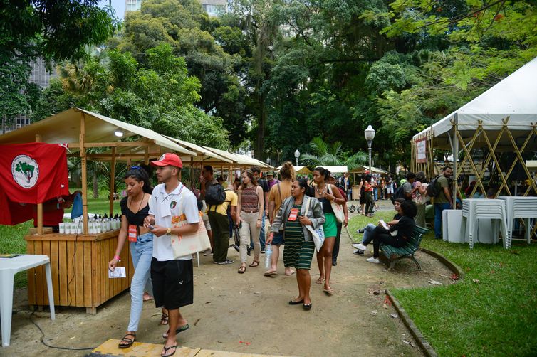 Rio de Janeiro (RJ), 21/11/2023 – Festival de Arte e Cultura da Agroecologia, no Passeio Público, no centro do Rio de Janeiro. Foto: Tomaz Silva/Agência Brasil