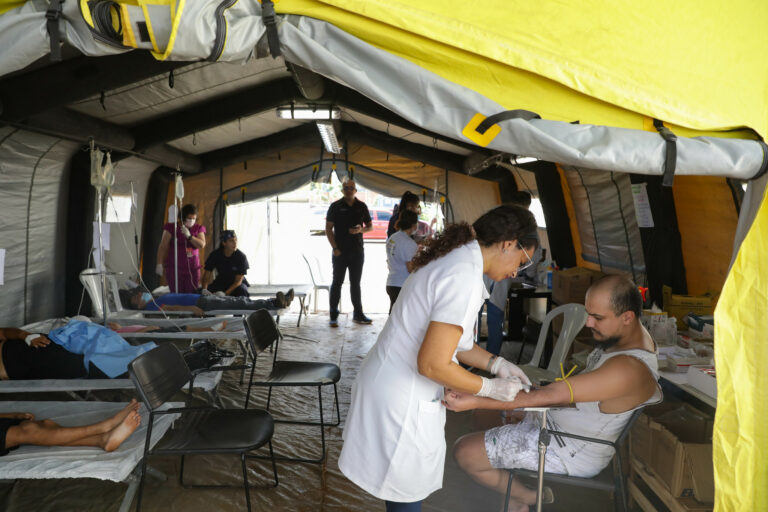 DF terá mais 11 tendas para pacientes com dengue; três delas 24 horas