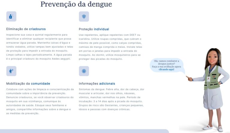 Inteligência artificial vai esclarecer dúvidas da população do DF sobre a dengue