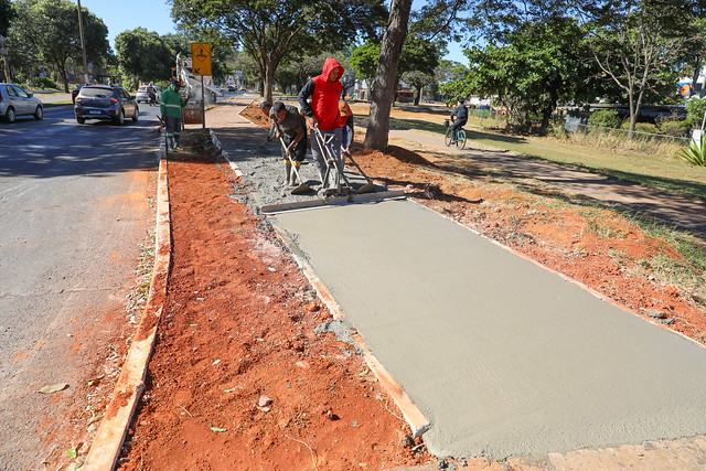 08/06/2024 - Novas calçadas levam mais acessibilidade e segurança aos moradores do Gama