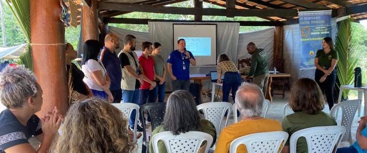 SES participa Seminário de Saúde Indígena dos Awá no município de Centro Novo do Maranhão