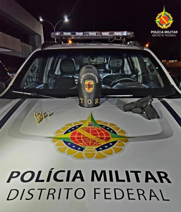 Homem armado é preso pela PMDF em Planaltina – Polícia Militar do Distrito Federal