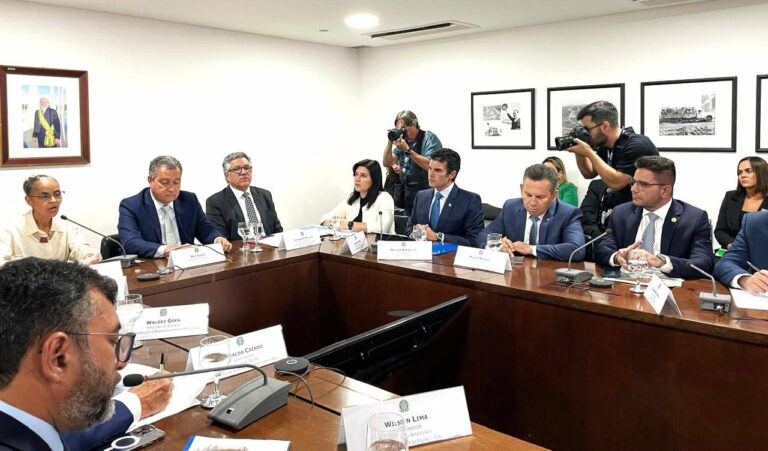 Governador Gladson Cameli defende união para enfrentamento às queimadas em reunião com ministros do governo federal
