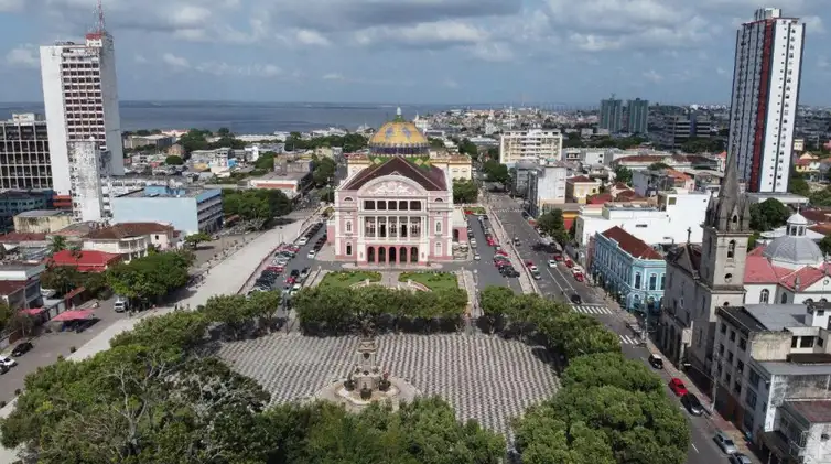 Manaus (AM), 22/10/2024 - Centro de Manaus. Foto: Michael Dantas/Gov AM