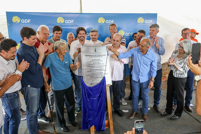 22/11/2024 - GDF passa de 100 km de canais de irrigação com inaugurações em Planaltina