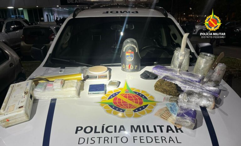 PMDF realiza grandes apreensões de drogas em Ceilândia