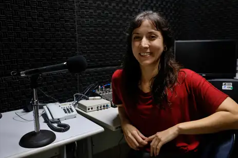 Rio de Janeiro (RJ), 29/01/2025 - A jornalista, Mariana Tokarnia, idealizadora do podcast 