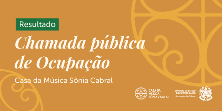 Chamada Pública da Casa da Música Sônia Cabral: confira os Selecionados para a Programação de 2025