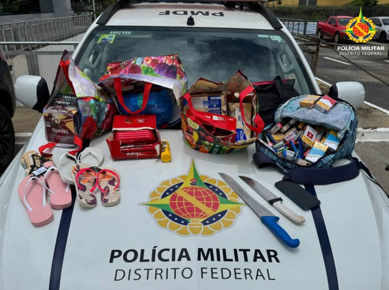 PMDF prende dois homens por furto a comércio e apreende drogas em operação na Vila Buritis