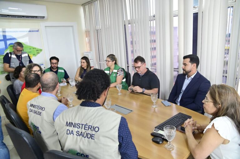 Visita do Ministério da Saúde ao Acre reforça estratégias de combate às arboviroses