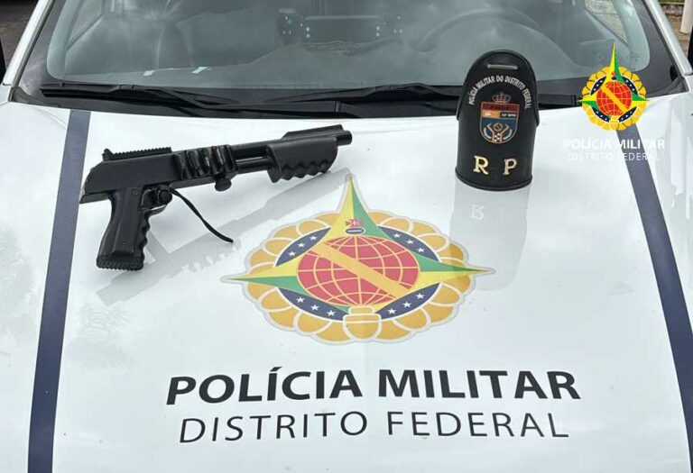 PMDF prende homem com arma caseira em Ceilândia