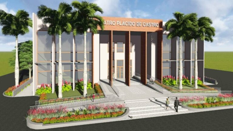 Governo do Acre pleiteia e tem liberação de R$ 1,7 milhão para reformas do Teatrão e da Biblioteca da Floresta