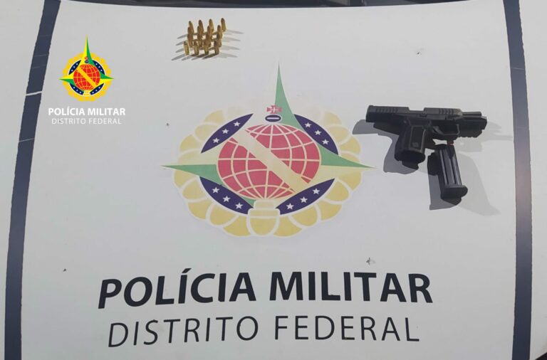 PMDF apreende arma de fogo na Asa Norte