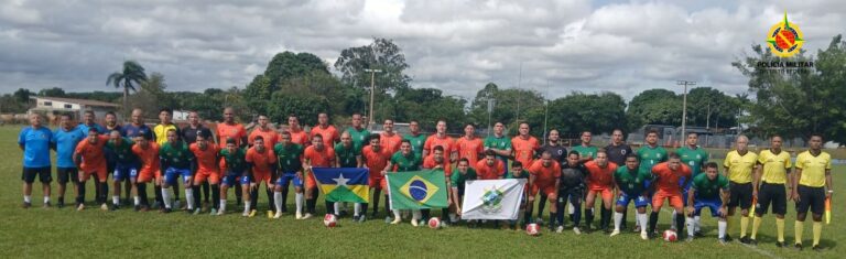 PMDF VS PMRO EM AMISTOSO DE FUTEBOL