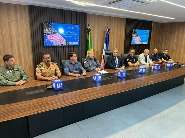 Sesp divulga planejamento para Operação Desfile das Escolas de Samba e Operação Carnaval 2025