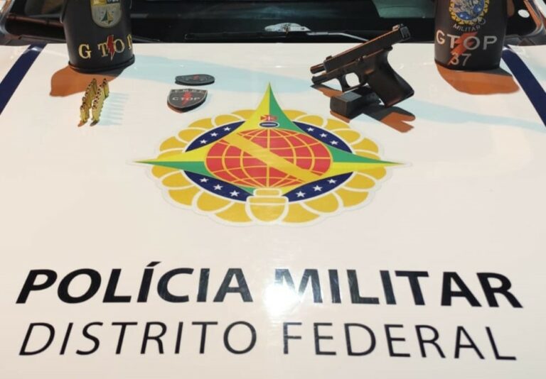 PMDF prende homem por violência doméstica, porte ilegal de arma e incêndio criminoso em Arniqueiras