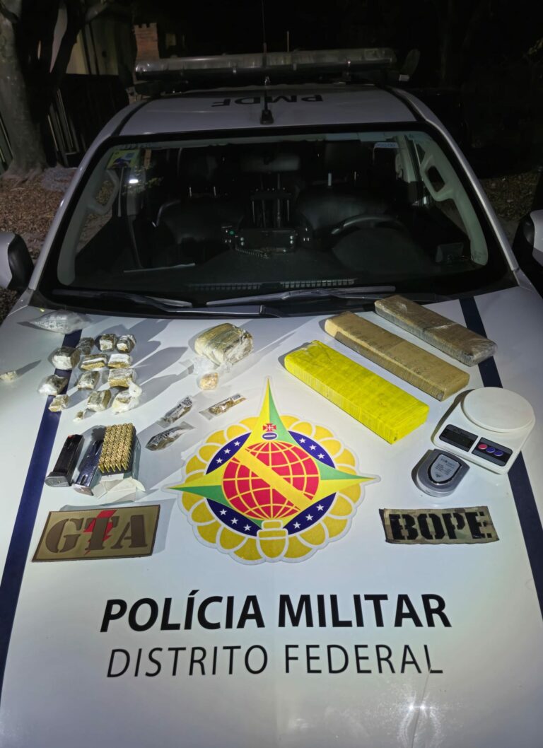 PMDF prende traficante na Ceilândia
