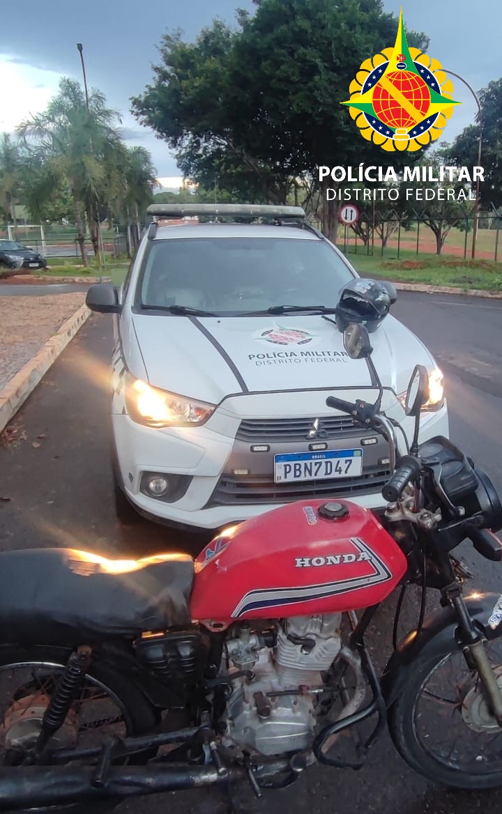 PMDF apreende motocicleta adulterada