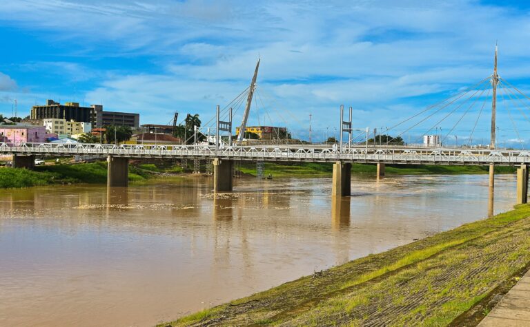 Defesa Civil Estadual monitora nível do rio Acre após grande volume de chuvas no estado