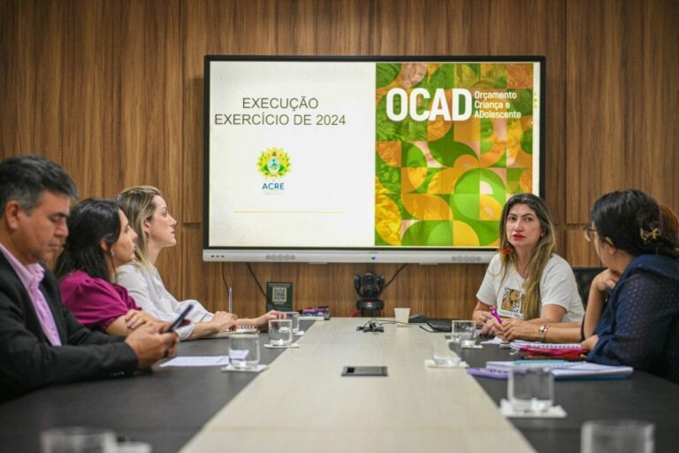 Primeira reunião do Comitê Gestor do Orçamento da Criança e do Adolescente 2025 é realizada em Rio Branco