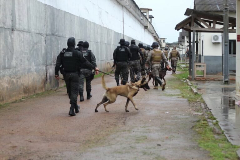 Segurança Pública do Acre realiza operação integrada no Complexo Penitenciário de Rio Branco