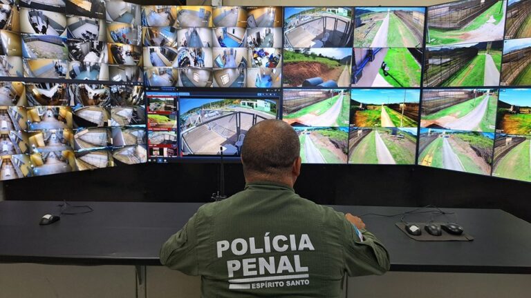 Sejus implanta sistema de videomonitoramento perimetral no Centro de Detenção Provisória da Serra