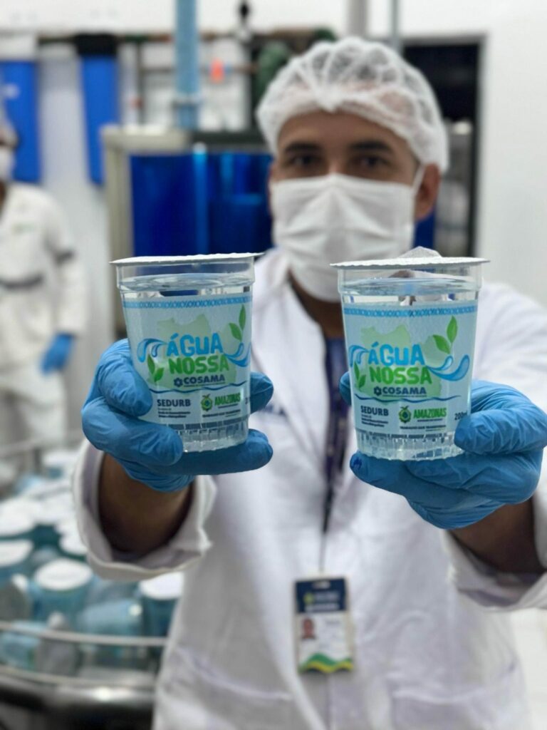 Cosama chega a marca de 3 milhões de copos de água distribuídos no Amazonas