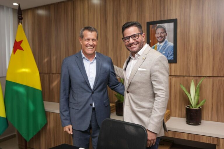 Governador Gladson Camelí recebe embaixador da Suíça para discutir parcerias estratégicas