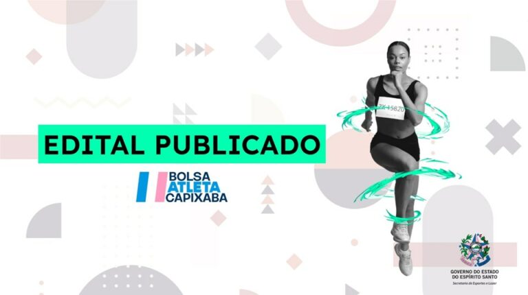 Governo do Estado lança edital 2025 do programa Bolsa Atleta