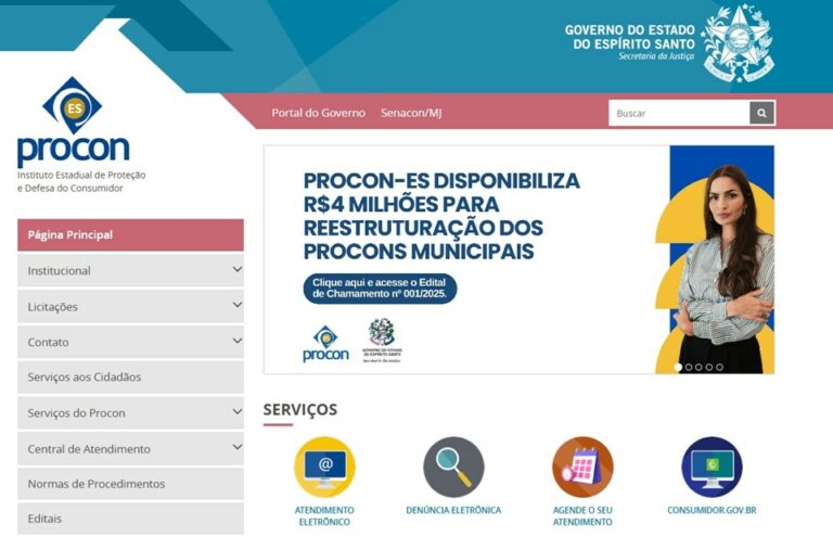 Procon-ES lança novo serviço para denúncias a partir de sistemas desenvolvidos e mantidos pelo Prodest