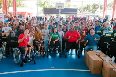 Governador Clécio Luís entrega 125 equipamentos de locomoção do programa Reabilita Amapá para garantir inclusão e acessibilidade