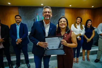 No município de Amapá, governador Clécio Luís recebe título de cidadão e honraria ‘Cabralzinho’