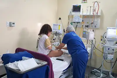 Cresce o número de atendimentos a pacientes com síndrome gripal no Hospital Estadual de Santana