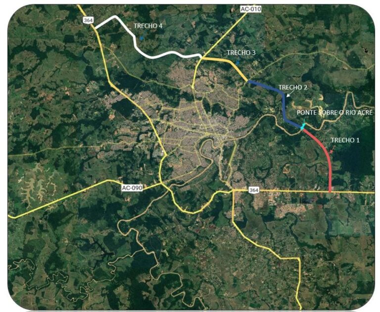 Governo do Acre lança licitação para primeira fase do Arco Metropolitano de Rio Branco