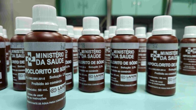 FVS-RCP distribui mais de 2 milhões de unidades de hipoclorito no Amazonas