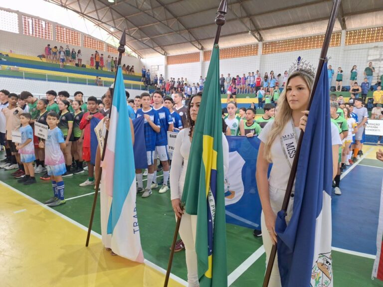 Cerimônias de abertura marcam o início das regionais V e VI dos Jogos Escolares