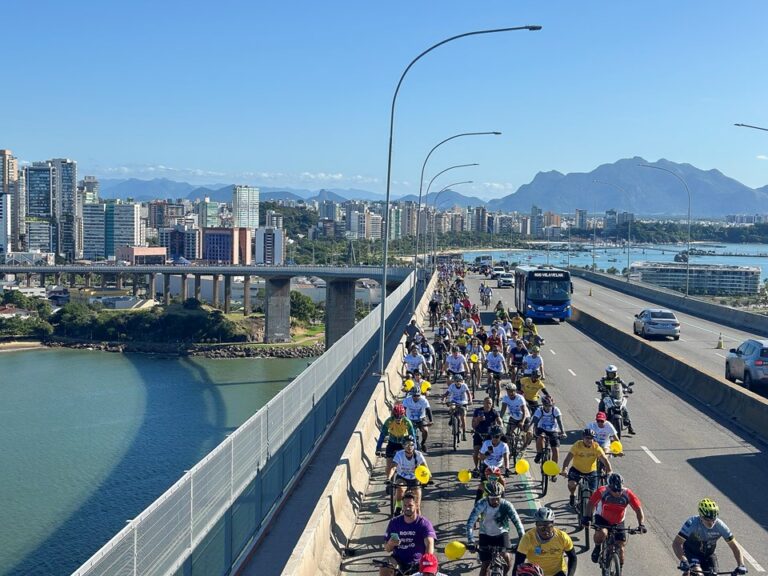 Detran|ES participa de Pedalaço para promover paz no trânsito