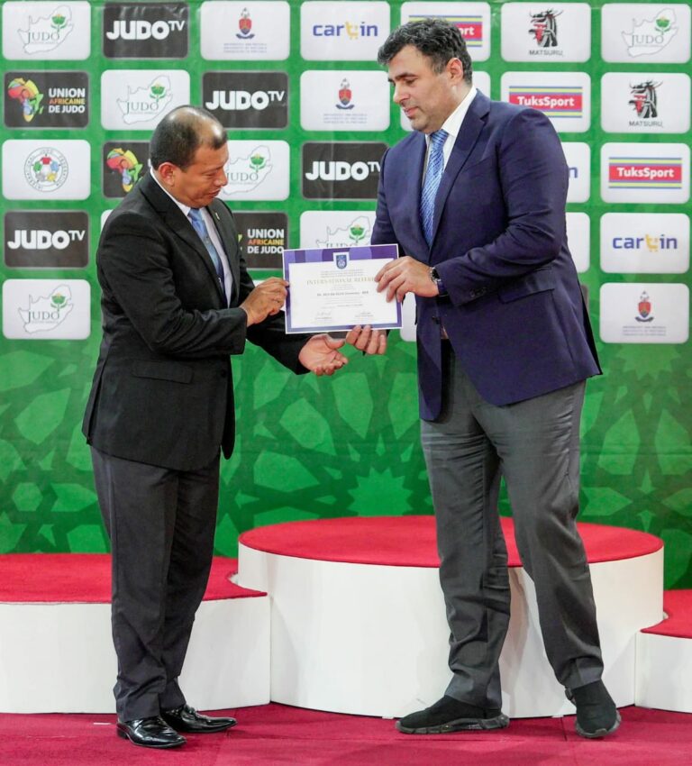 Amazonense conquista a mais alta categoria da arbitragem mundial no judô