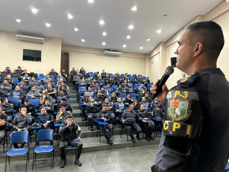 Festival de Parintins 2025: Polícia Militar do Amazonas realiza instrução de nivelamento para efetivo que vai atuar no evento