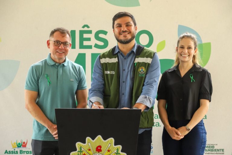 Governo do Acre e Prefeitura de Rio Branco firmam parceria para reforçar ações de reflorestamento e preservação ambiental