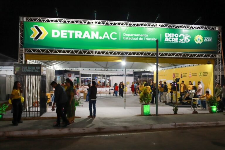 Detran encerra participação na Expoacre Juruá com ações educativas e grande público
