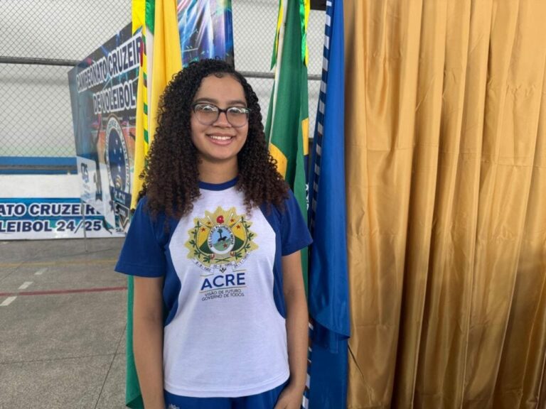 Estudante de Cruzeiro do Sul é selecionada para representar o Acre no programa Jovem Senador